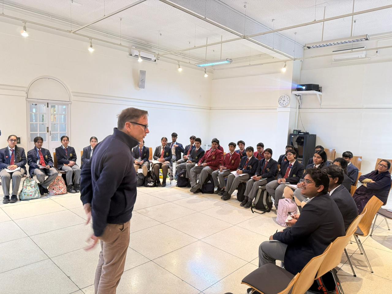 Global Perspectives: Class IX German Learners Attend Journalism Workshop